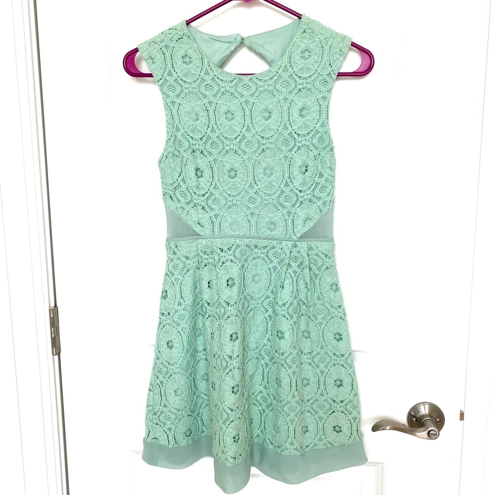 Kimchi Blue Lace Dress Open Back